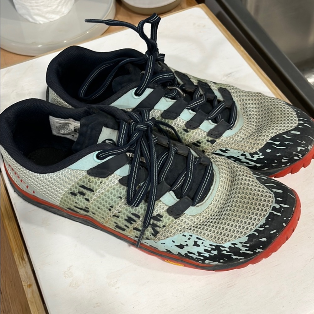 Merrell Athletic Shoes - Black, Gray, Red